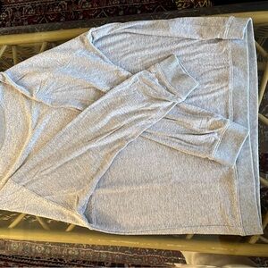 Richer Poorer Heather Gray Long Sleeve Top